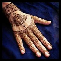 Feet Mehndi Designs पोस्टर