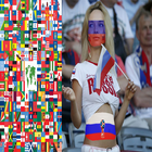 Flag Face Russia World Cup icon