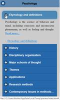 برنامه‌نما General Psychology عکس از صفحه
