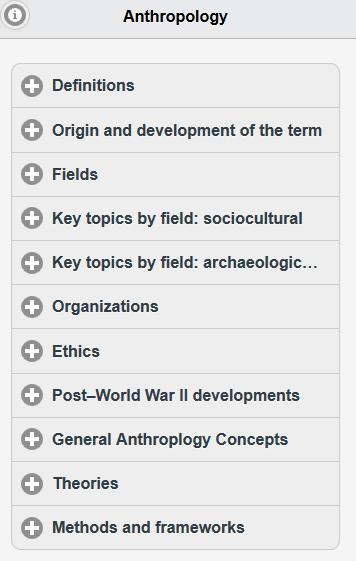 Key topics