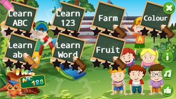 ABC 123 Kid - Learning ABC 123 plakat