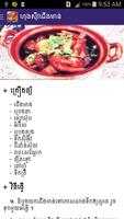 Khmer Food Affiche