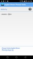 Khmer Phrasal Verbs Dictionary скриншот 1