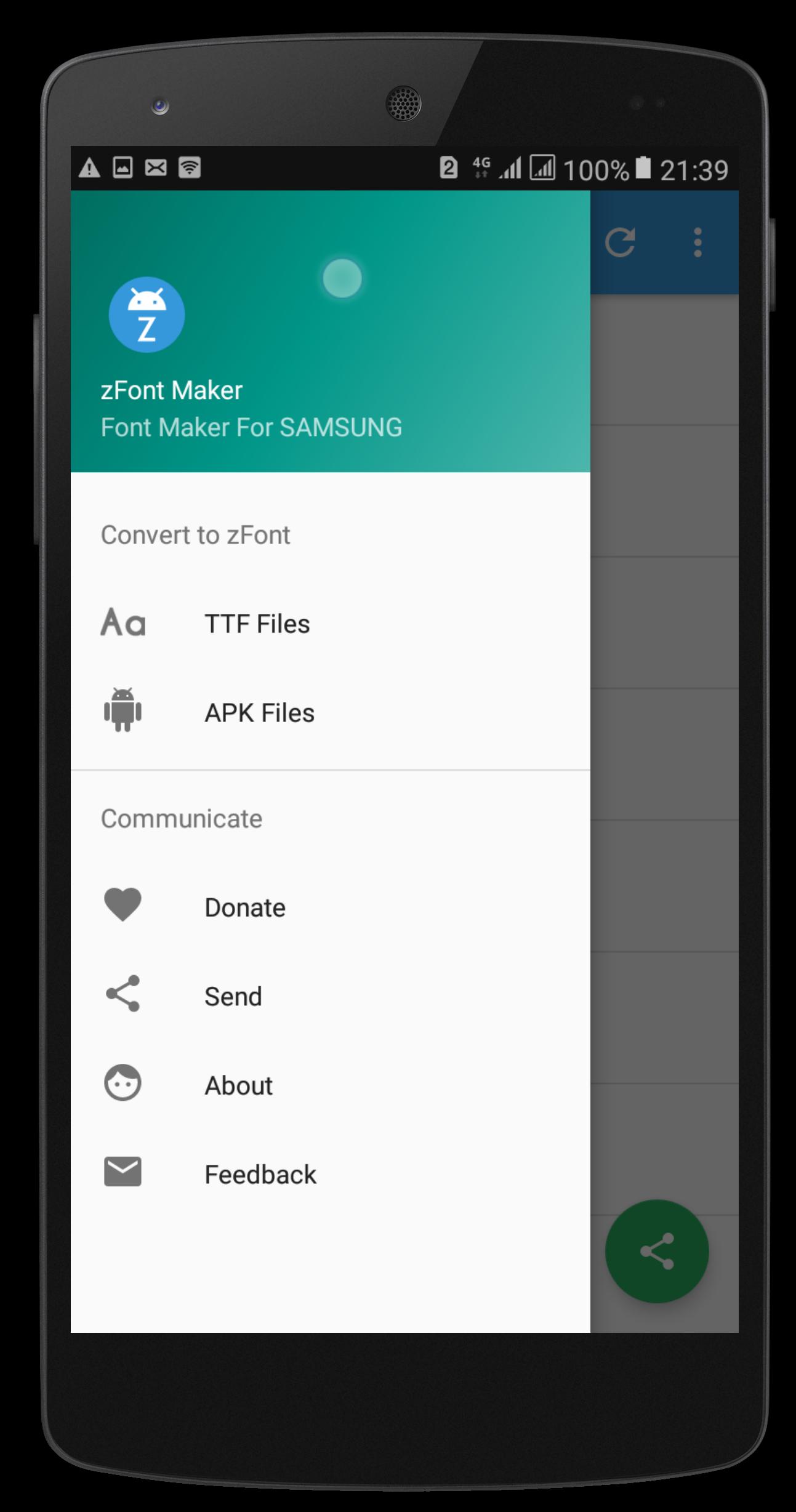 zFont Maker(SAMSUNG Flipfont Font Maker) imagem de tela 2.