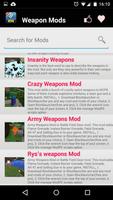 Weapon MOD For MCPE! स्क्रीनशॉट 1