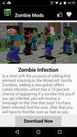 Zombie MOD For MCPE! syot layar 3