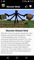 Monster MOD For MCPE! скриншот 3