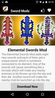 Sword MOD For MCPE! syot layar 1