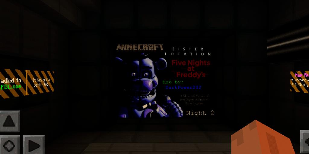 Five Nights At Freddy S Night 2 Map For Mcpe For Android Apk Download - playing fnaf 2 roblox five nights at freddys amino