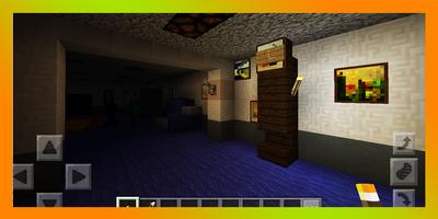 Five Nights at Freddys Night 4. Map for MCPE poster