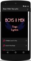 Boys II Men Top Lyrics Poster