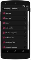 Dashboard Confenssional lyrics screenshot 1
