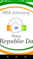 Republic Day GIF الملصق