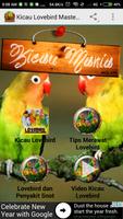 Kicau Lovebird Masteran Om Affiche