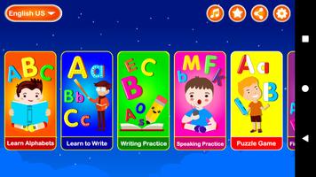Learn ABC Kids Learning Games ポスター