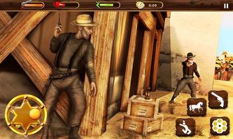 Western Cowboy Gang Shooting 3D: Wild West Sheriff تصوير الشاشة 1