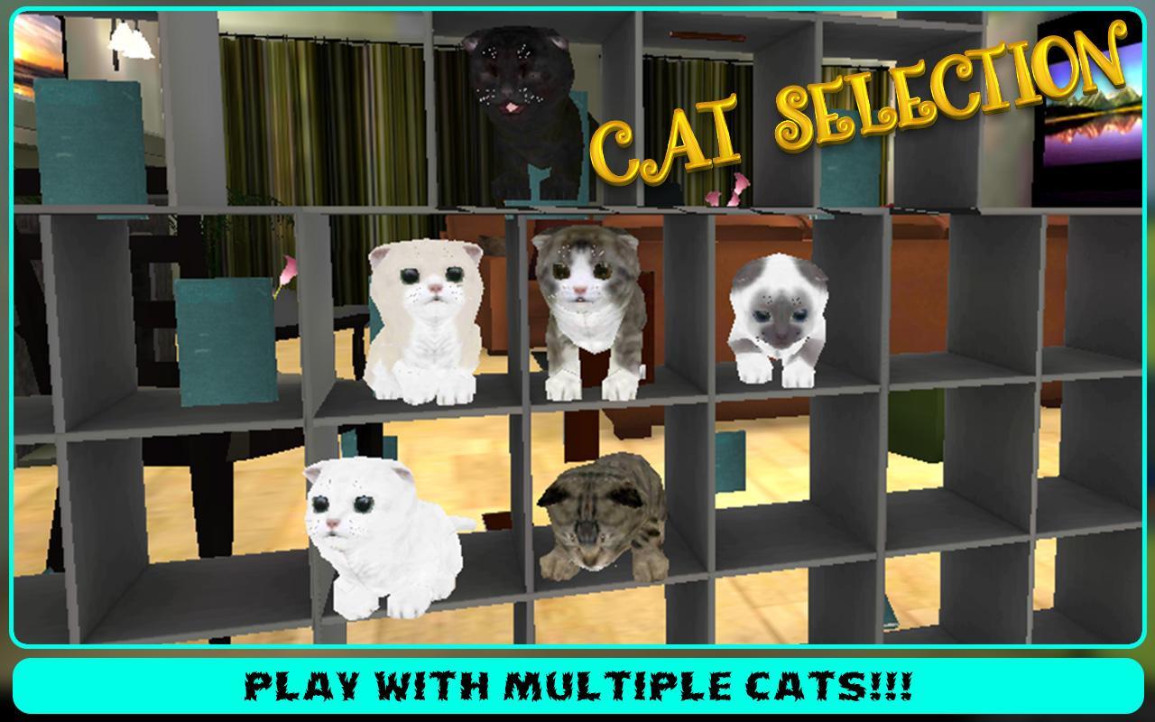 Real Pet Cat  3D  simulator  for Android APK Download
