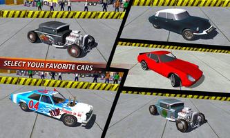Clássico Carro Extremo Stunts imagem de tela 2