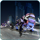 Angry Bull Attack Robot Transforming: Bull Games APK