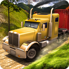 Log Transport Truck Driving icono