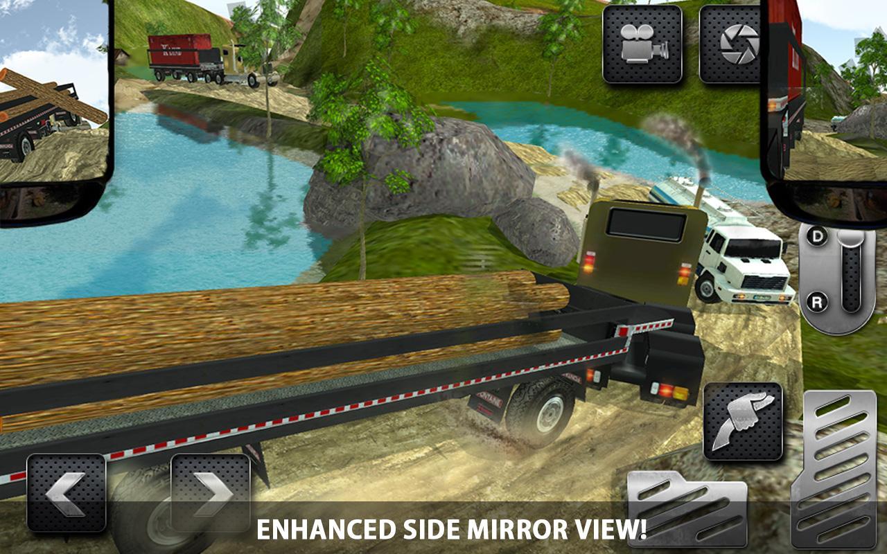 Truck Simulator Offroad 4. Игра лесовоз. Симулятор лесовоза на андроид.