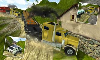 Log Transport Truck Driving captura de pantalla 1