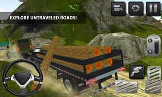 Log Transport Truck Driving captura de pantalla 2