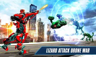Drone Robot Lizard Robot Game ảnh chụp màn hình 3
