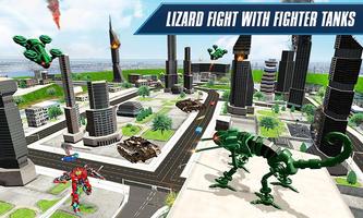 Drone Robot Lizard Robot Game Plakat
