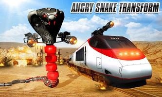 bullet train robot serpent transform de robots Affiche