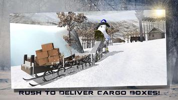 Montanha Neve Bike cavaleiro imagem de tela 1