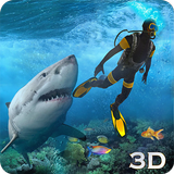 Tiburón Ataque Lanza Pesca 3D