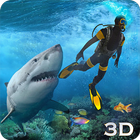 Shark Attack Spear Fishing 3D biểu tượng