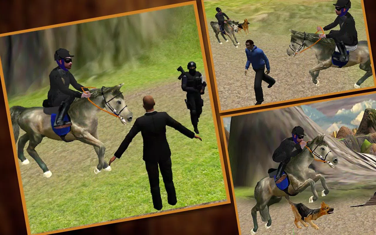 Download do APK de cavalo policial correr atrás para Android