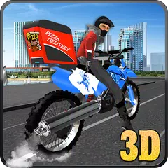 City Pizza Delivery Guy 3D
