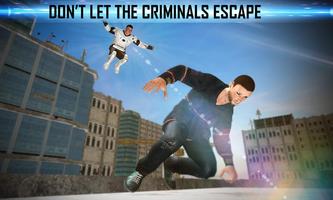 Mad City Rooftop Police Squad: Real Gangster Chase ảnh chụp màn hình 2