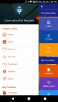 برنامه‌نما Universal Ionic/Phonegap/Cordova Templates عکس از صفحه