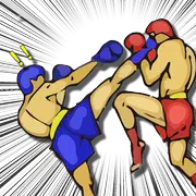 Kämpfen Kickboxen