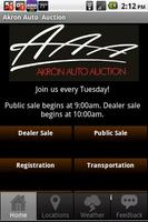 Akron Auto Auction poster