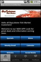 Poster BayLobsters Fish Market