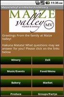 Maize Valley Farm Market and W โปสเตอร์