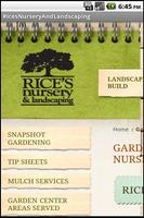 Poster Rice's Nursery & Landscaping