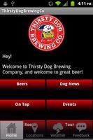 Thirsty Dog Brewing Co. Affiche