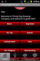 Thirsty Dog Brewing Co. captura de pantalla 1