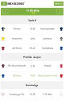 Kickscores Calcio Affiche