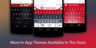 FC Bayern Munich Keyboard ポスター