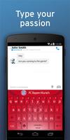 FC Bayern Munich Keyboard ảnh chụp màn hình 1