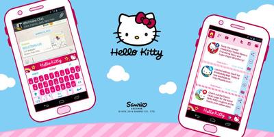 Hello Kitty Official Keyboard penulis hantaran