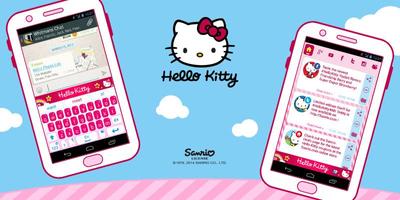 Keyboard Resmi Hello Kitty poster