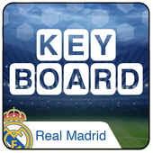 Teclado del Real Madrid CF icono